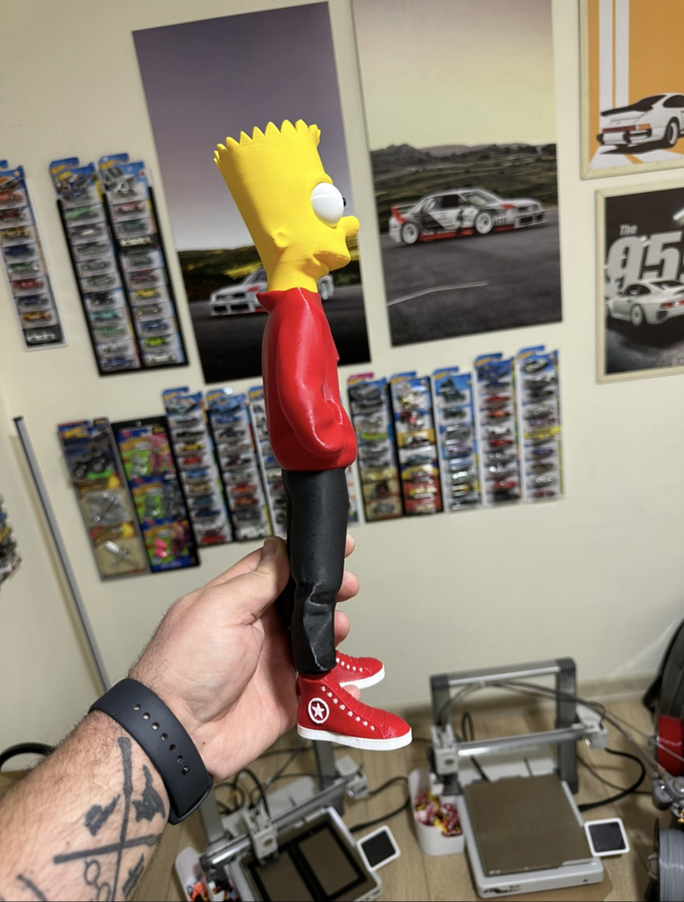 ❌Bart Simpson 3D Baskı❌