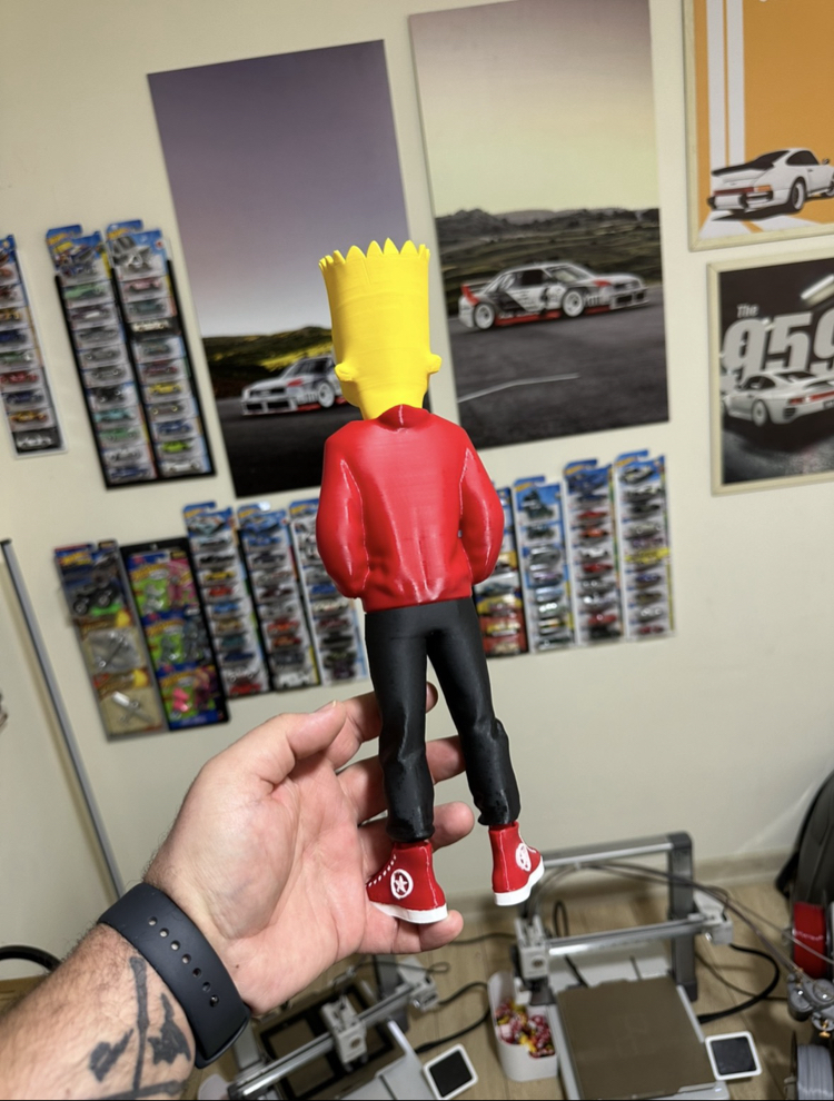 ❌Bart Simpson 3D Baskı❌