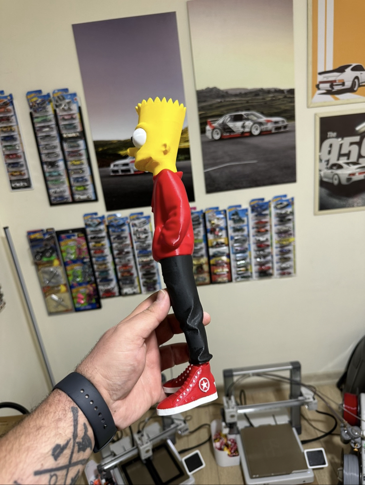 ❌Bart Simpson 3D Baskı❌