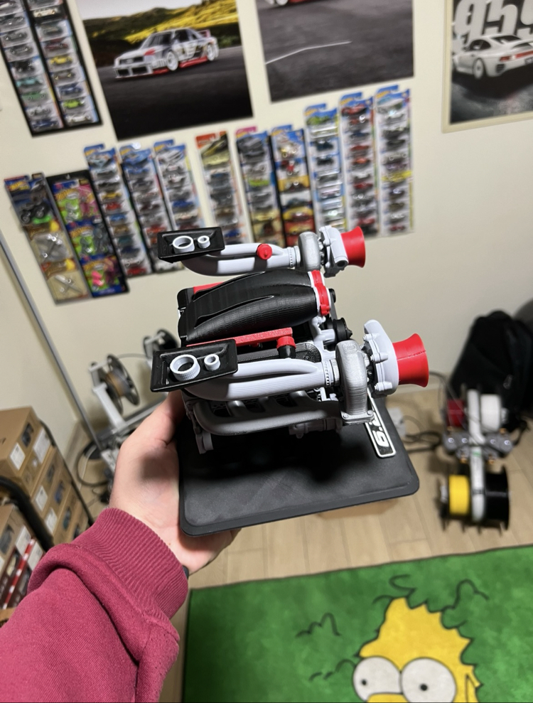 ❌LS3 6.2L Motor 3D Baskı❌