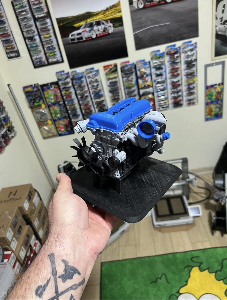 ❌SR20DET (Nissan S15) Motor 3D Baskı❌