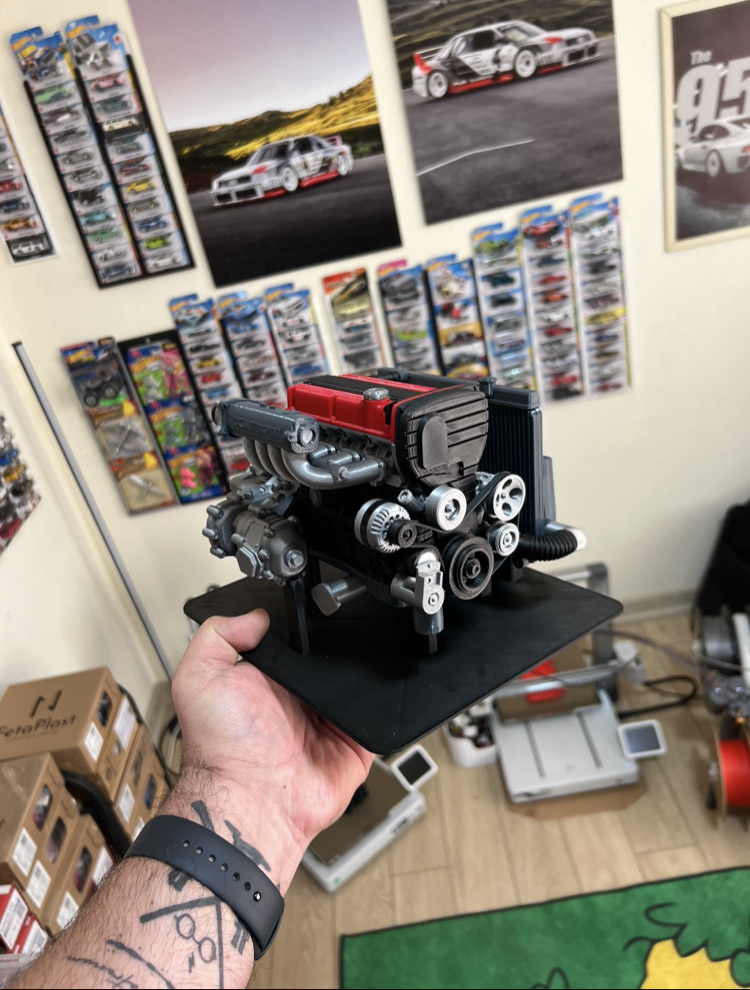❌4G63 Lancer EVO9 Motor 3D Baskı❌