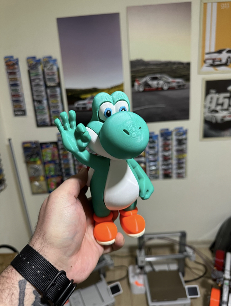 ❌SuperMario Yoshi 3D Baskı❌