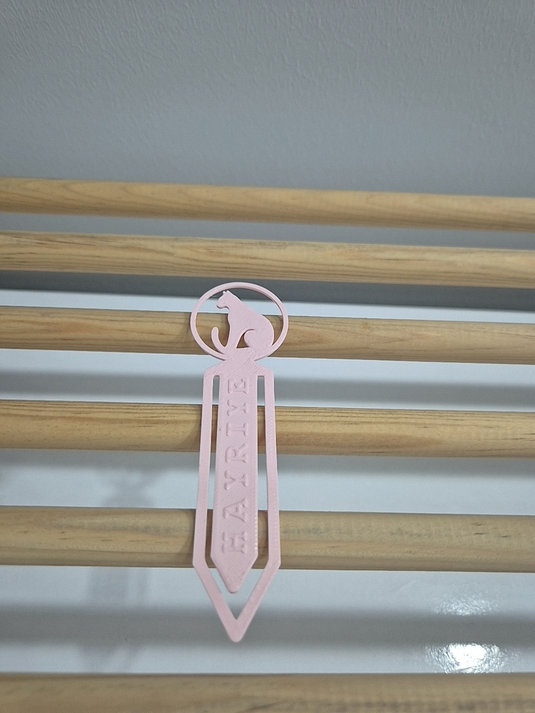 Kedi Modeli Kitap Ayracı -B001