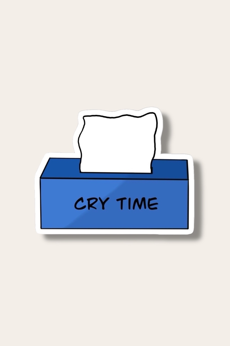 Cry Time Tekli Sticker 
