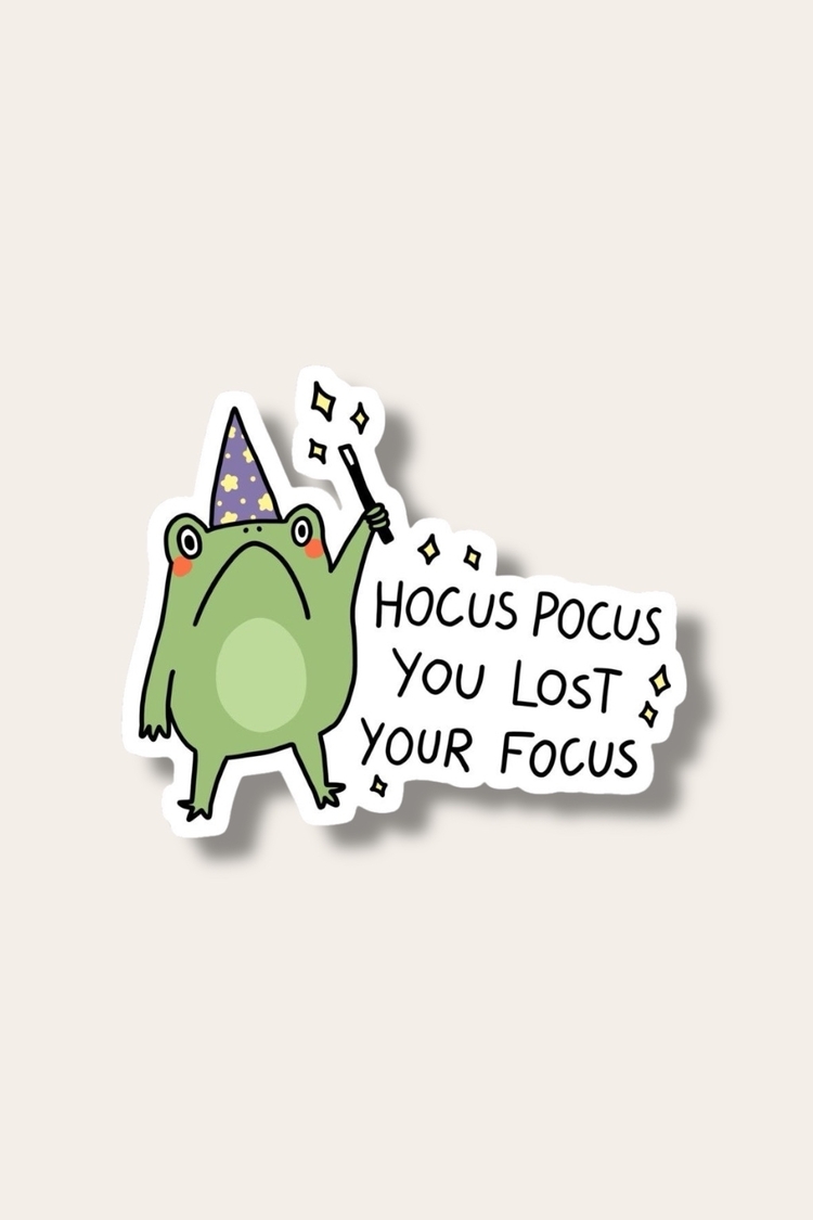 Hocus Pocus Tekli Sticker