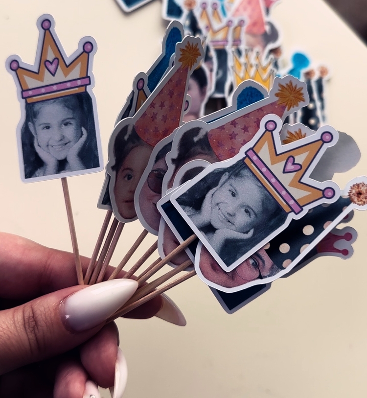 Doğum Günü Pastası Tekli Sticker