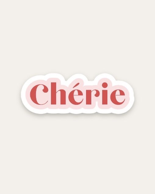 Cherie Tekli Sticker