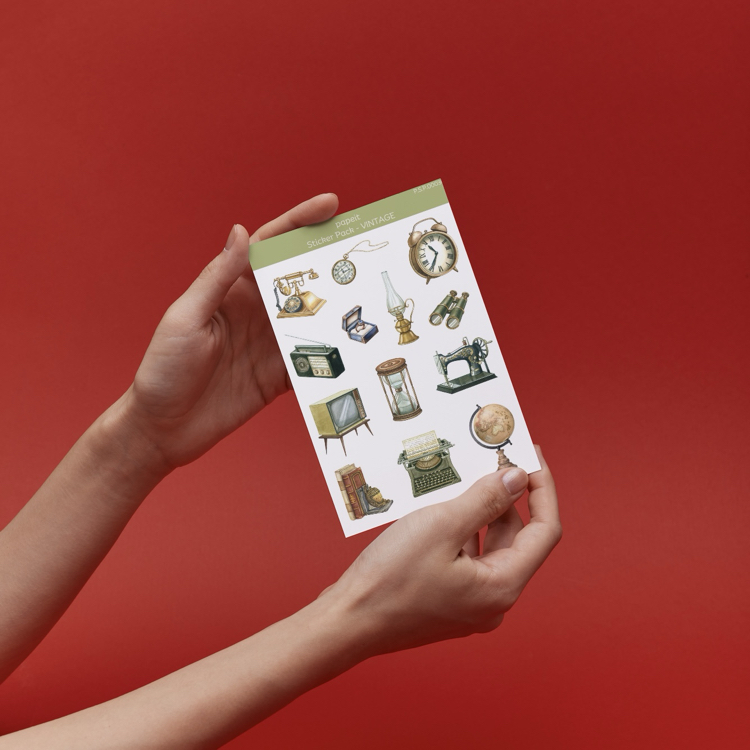 Vintage Sticker Pack
