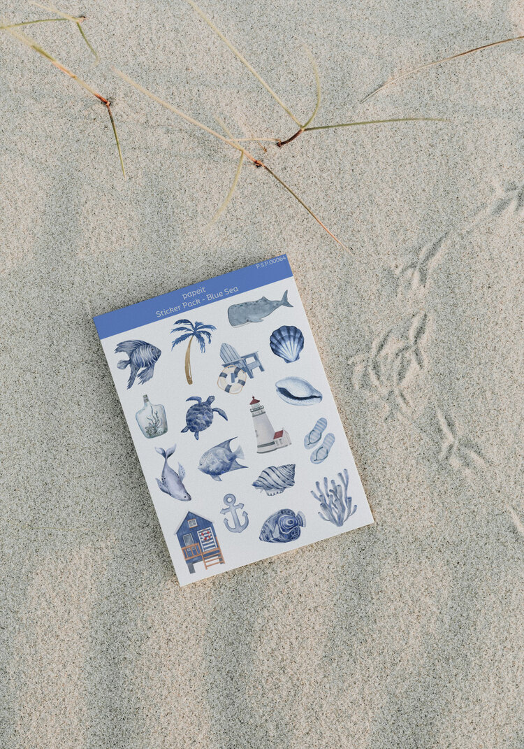 Blue Sea Sticker Pack 
