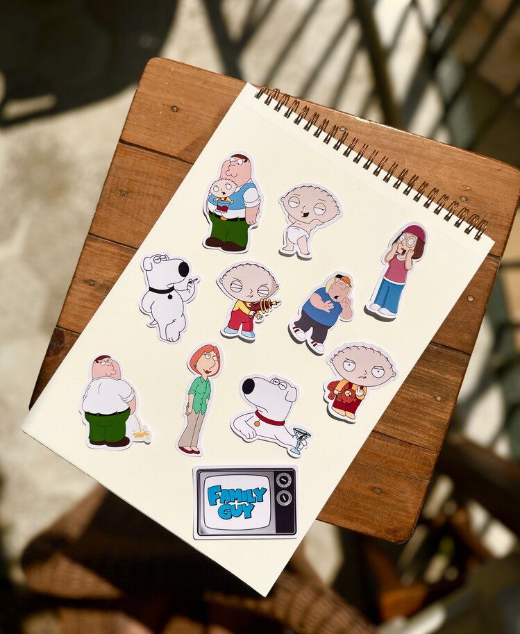 Family Guy Sticker Seti