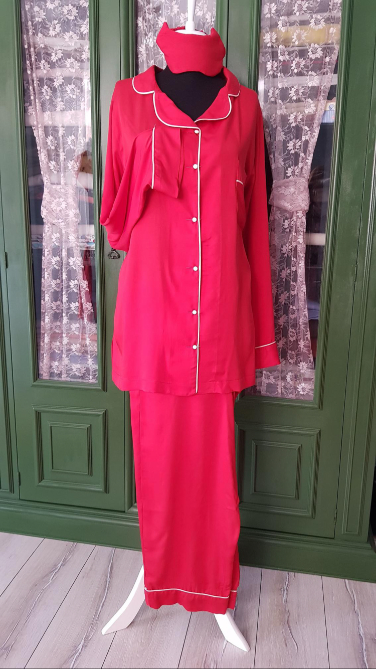 38/50 beden pijama takımı kalıbı
