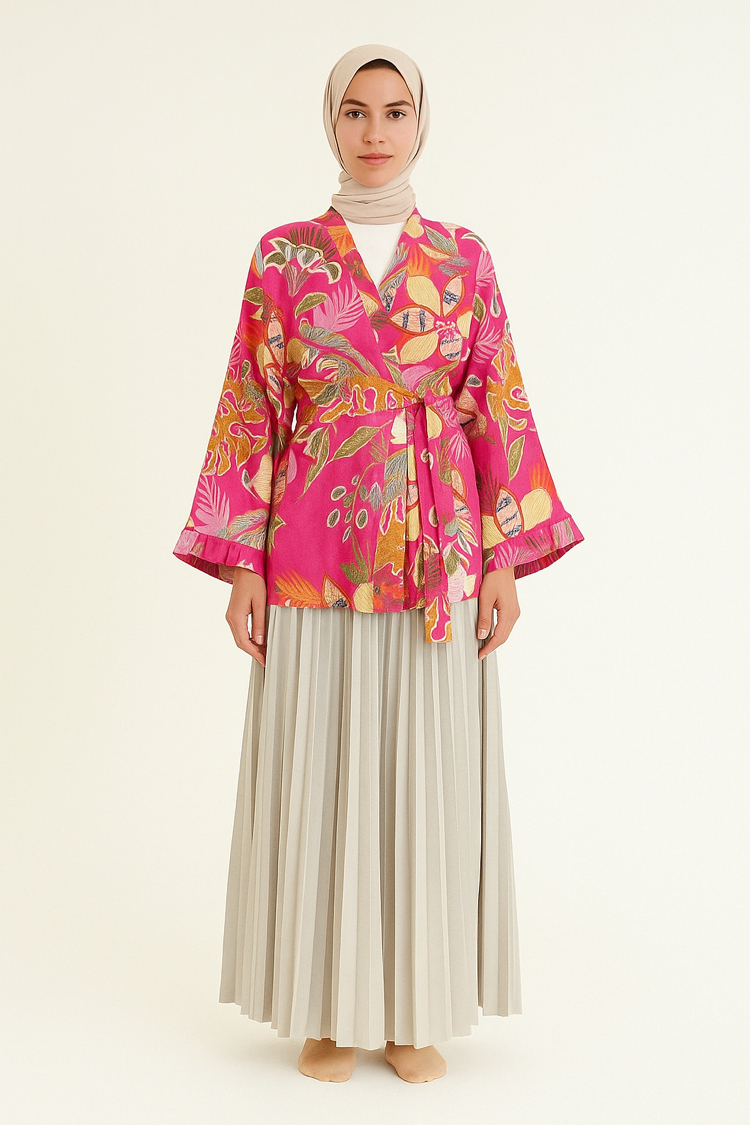38/44 beden kimono kalıbı. 