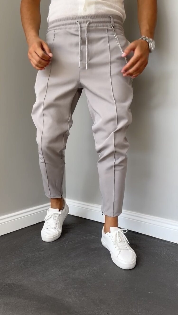 GRİ ÇIMALI JOGGER