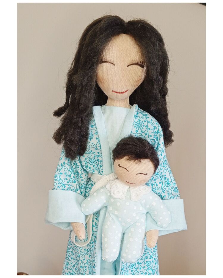 Anne-Bebek Pelipello Bebekleri