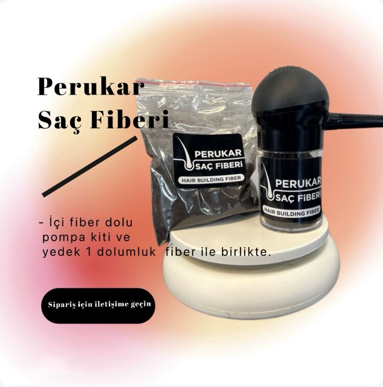 PERUKAR SAÇ FİBERİ 2 Lİ SET