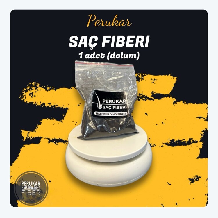 PERUKAR SAÇ FİBERİ POMPASIZ 1 ADET(DOLUM)