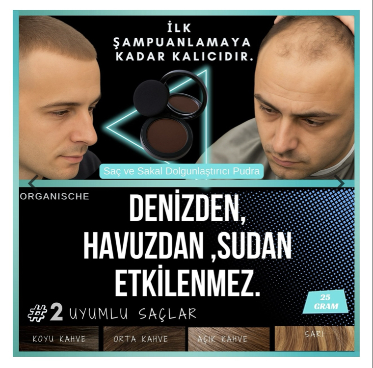 DOLGUNLAŞTIRICI SAÇ PUDRASI