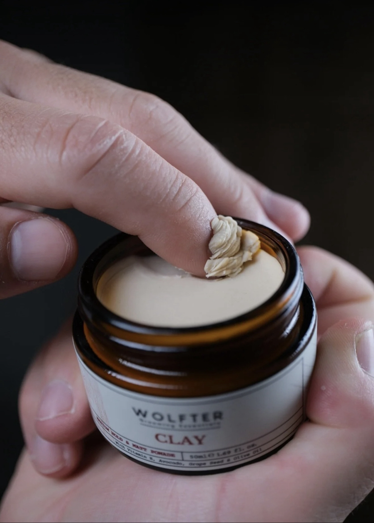 WOLFTER CLAY POMADE WAX 50ml