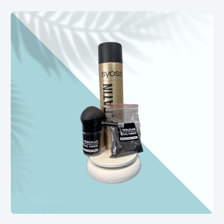 PERUKAR SAÇ FİBERİ 3 LÜ SET