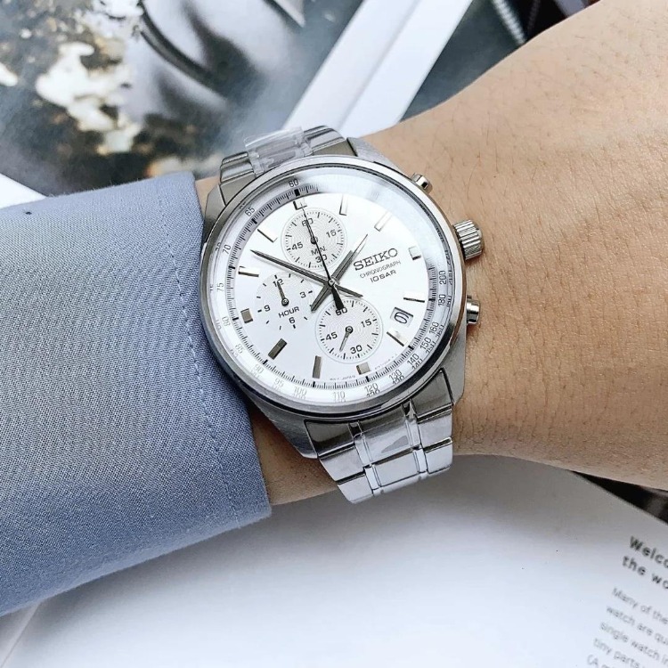 Seiko Chronograph SSB375P Erkek Kol Saati SSB375P1