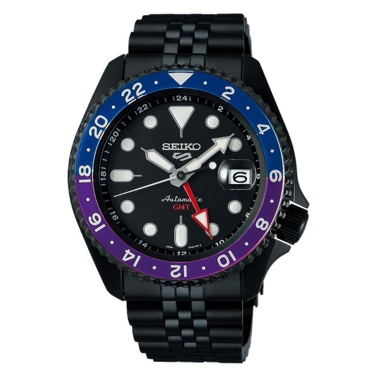 Seiko 5 Sports Otomatik GMT SSK027K Erkek Kol Saati SSK027K1