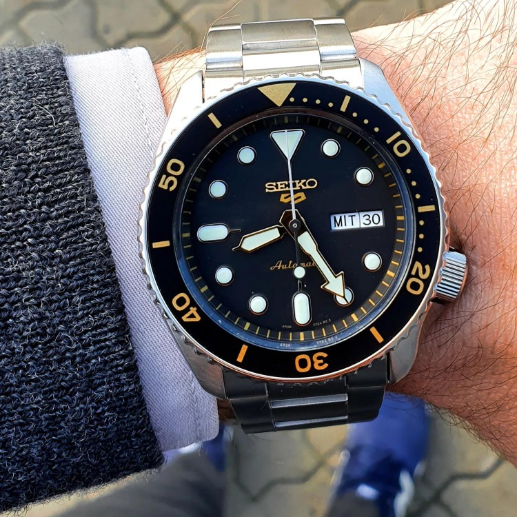 SRPD57K1 Seiko 5 Sports Otomatik Erkek Kol Saati SRPD57K