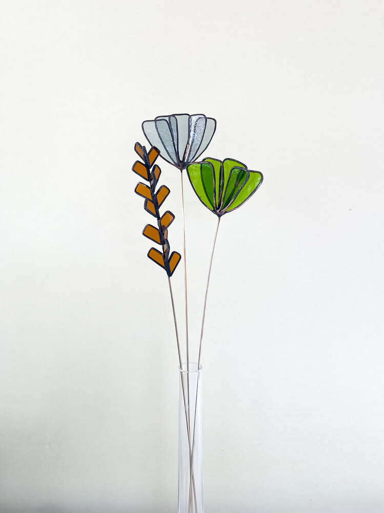 Naturel /Vitray çiçek