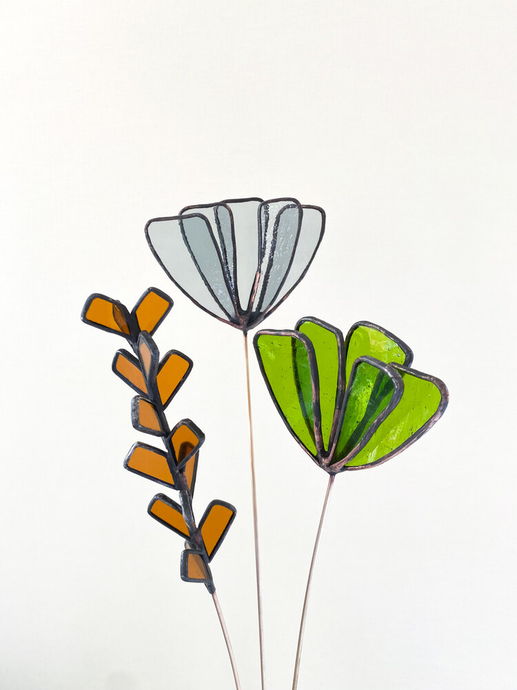 Naturel /Vitray çiçek