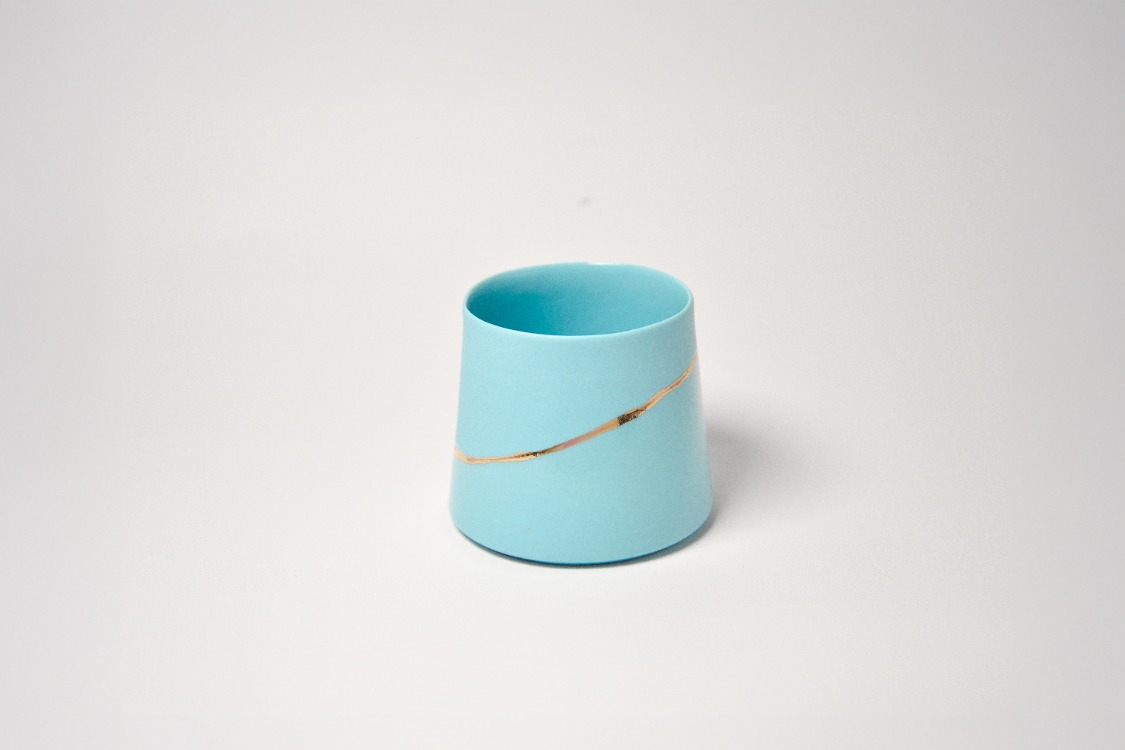 Koni Mini / Turkuaz - Gold