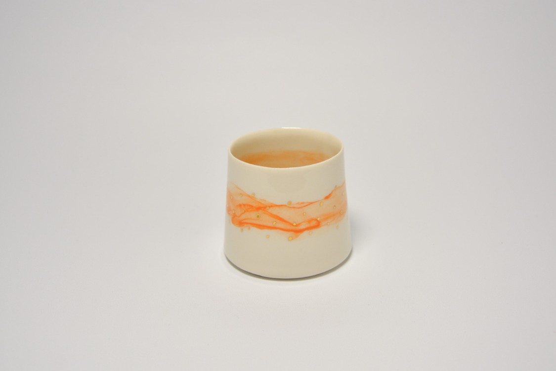 Koni Mini / Beyaz - Somon - Gold