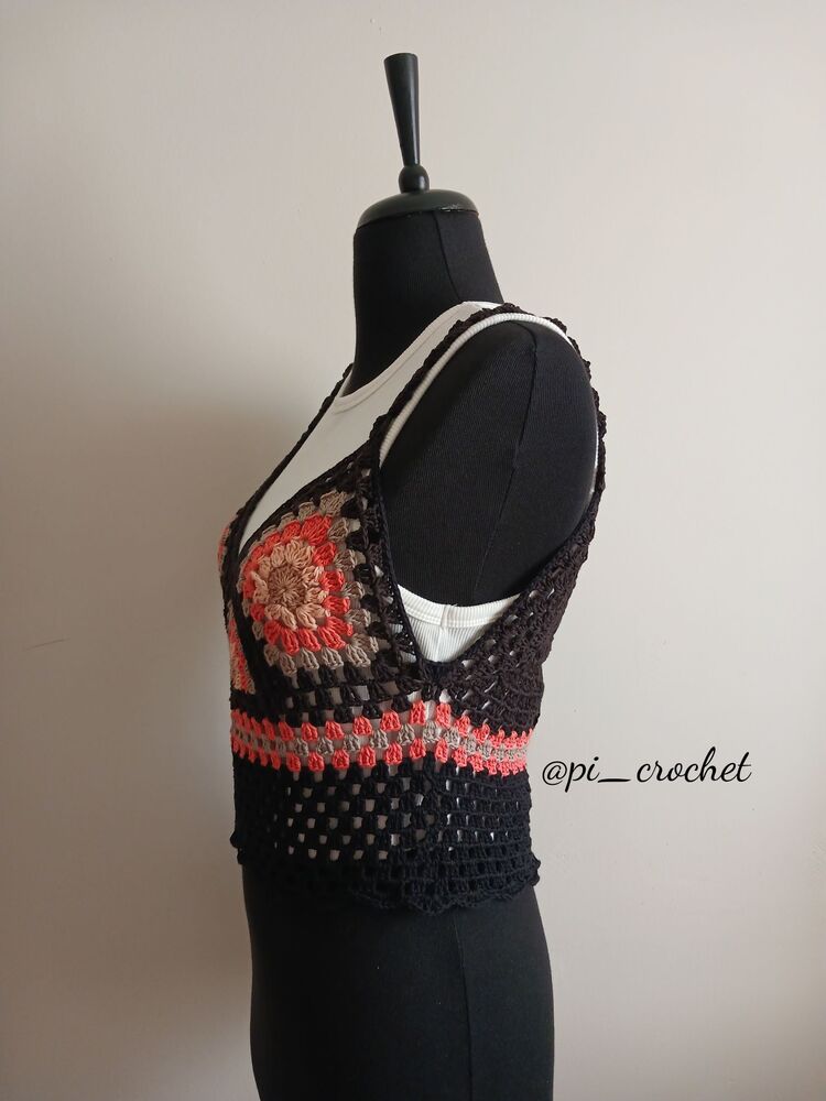 siyah crop top
