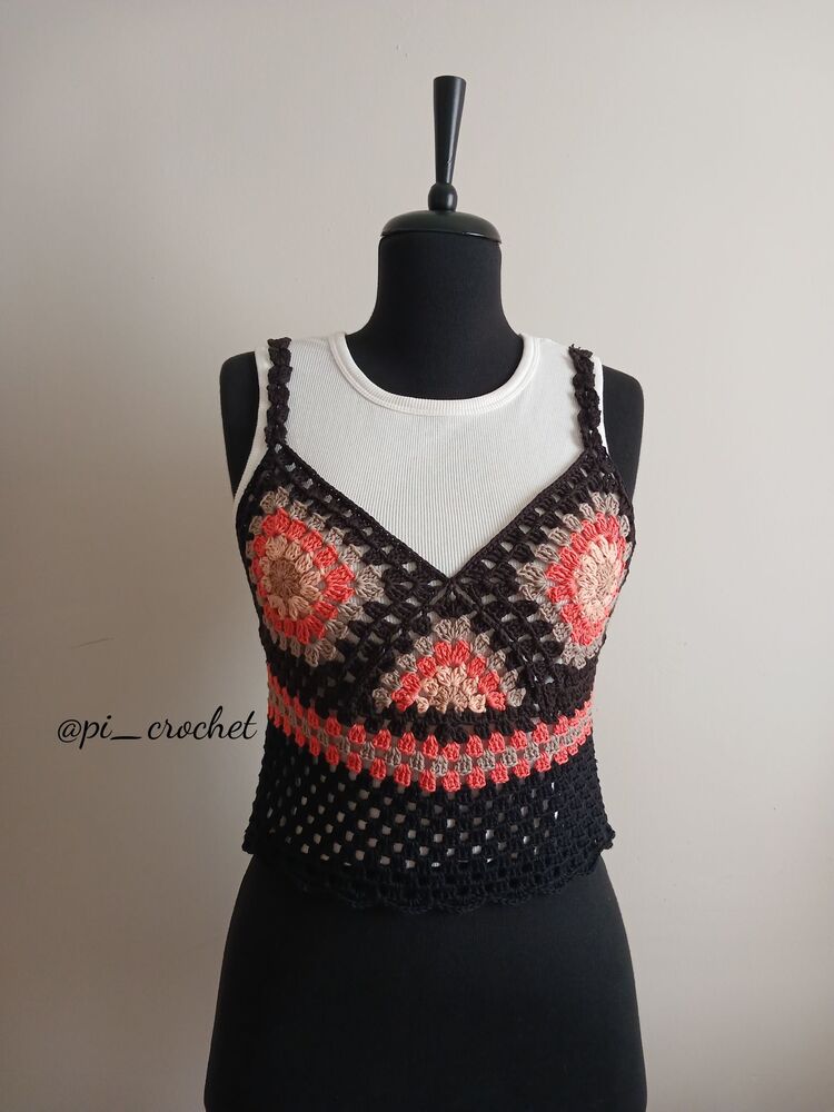 siyah crop top