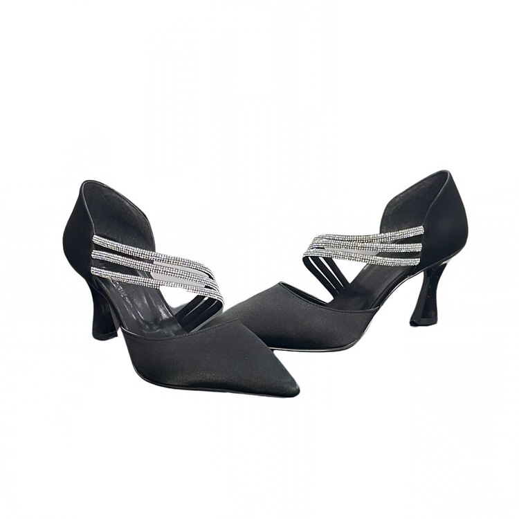 Piedora Taş Detaylı Stiletto