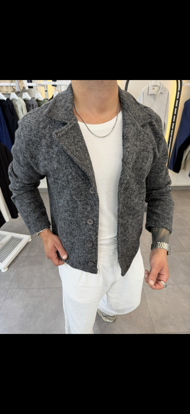 ZARA MODEL KAŞE CEKET