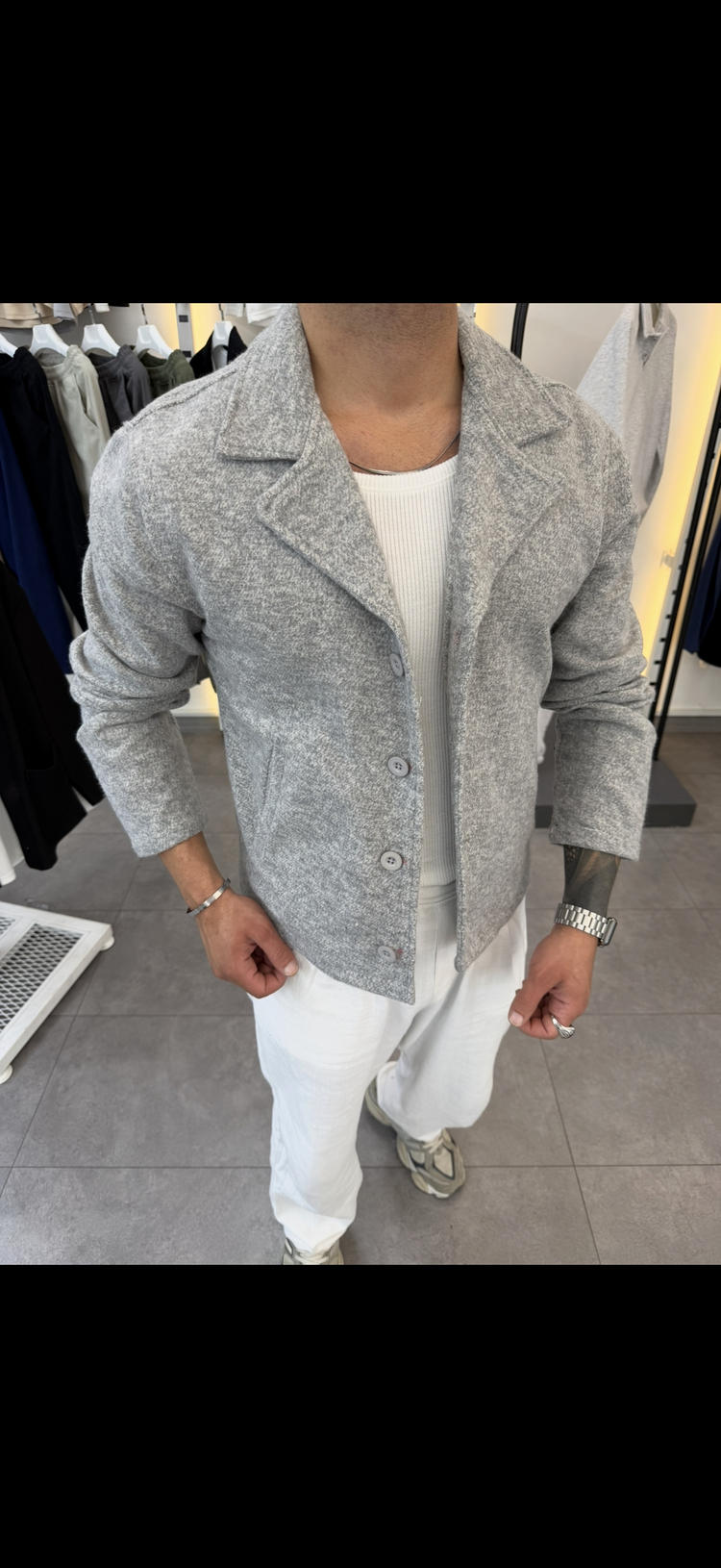 ZARA MODEL KAŞE CEKET