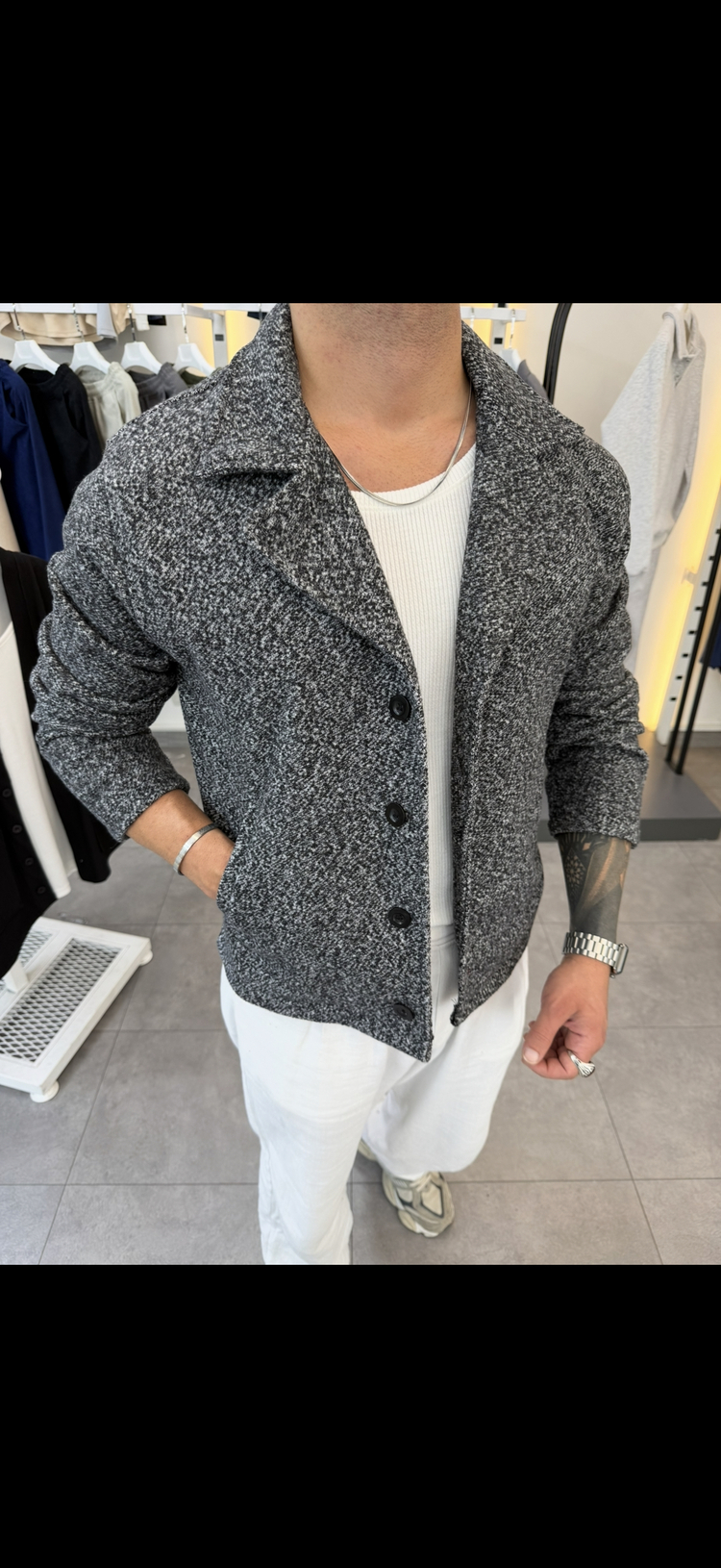 ZARA MODEL KAŞE CEKET