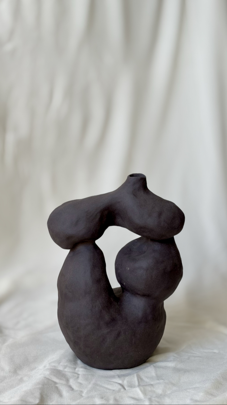 Arch Stoneware Vase