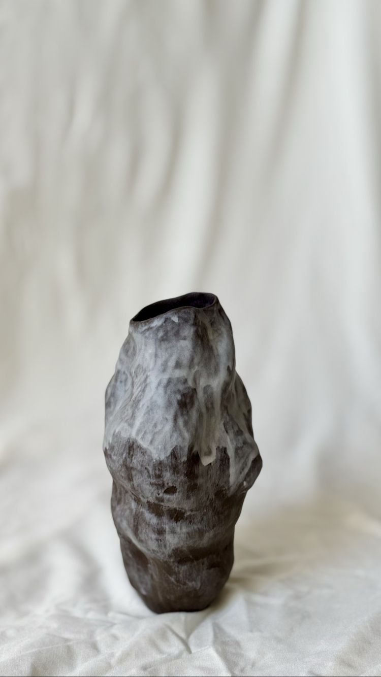 Mount Stoneware Vase