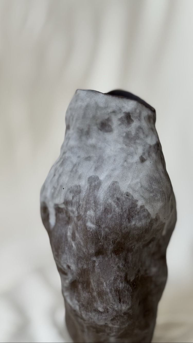 Mount Stoneware Vase