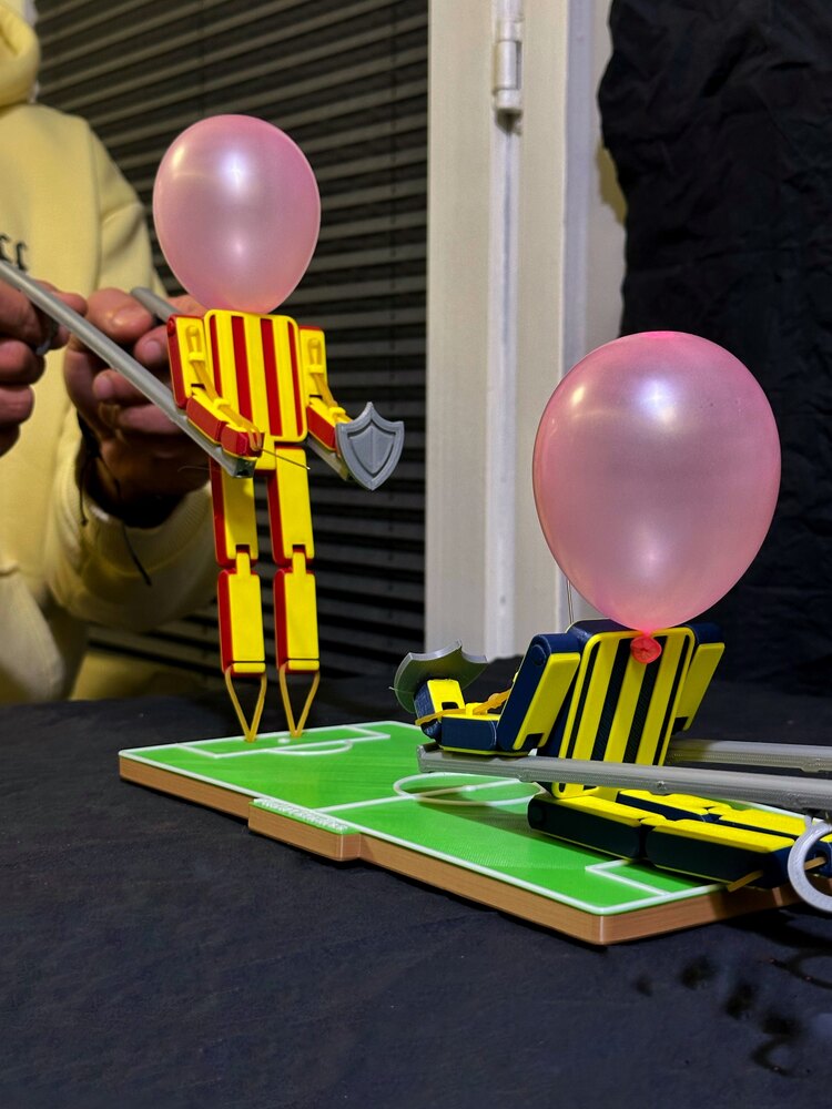 PİNBOL Balon Kafa Kuklalar
