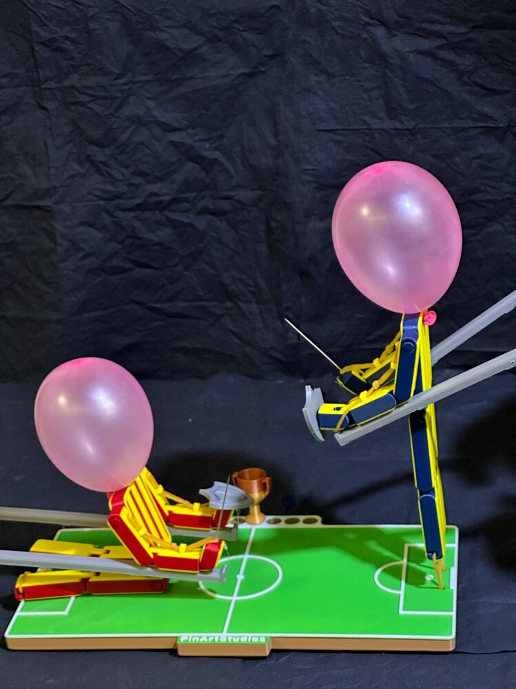 PİNBOL Balon Kafa Kuklalar