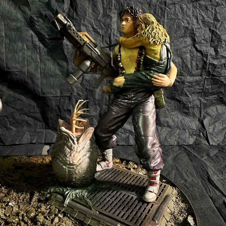 Alien & Ripley 1979 Diorama Seti