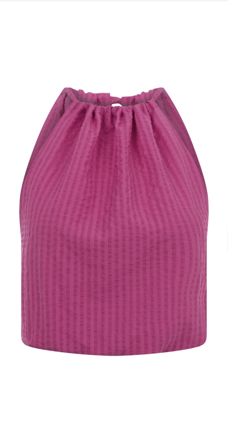 BAĞLAMA DETAYLI PEMBE BLUZ