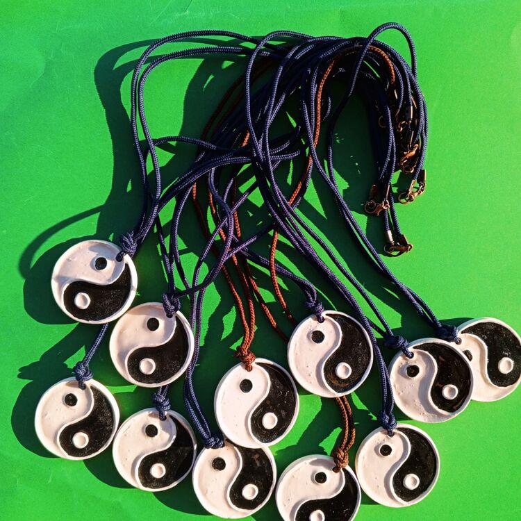 YinYang Seramik Kolye