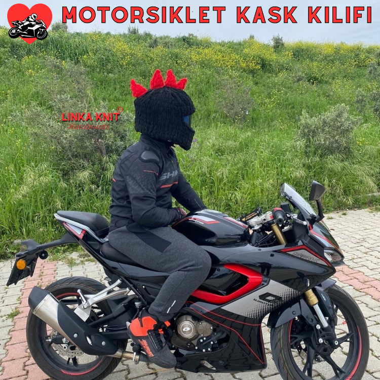 Dragon Tasarımlı Motorsiklet Kask Kılıfı,Eğlenceli Kask Koruyucu,Motor Kaskı Üzerine