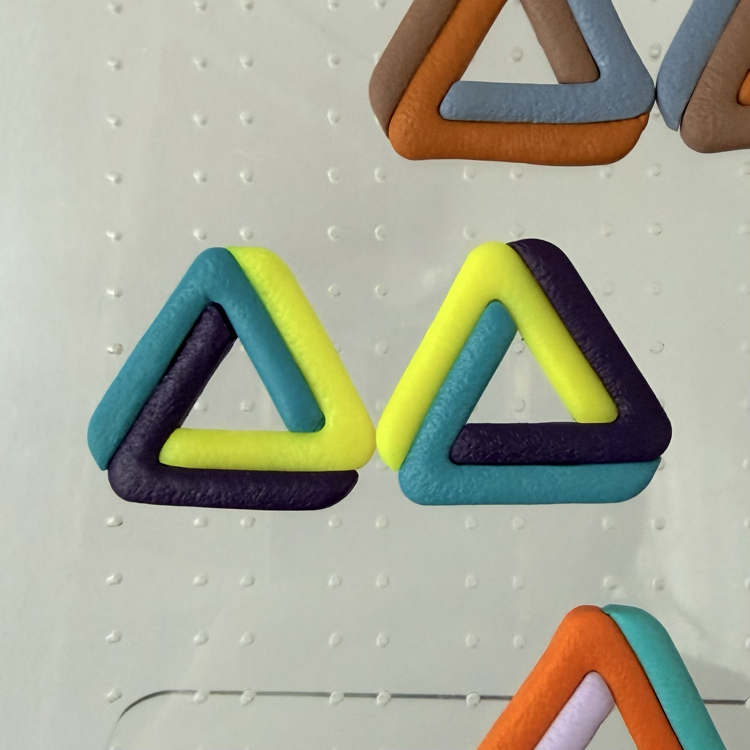 Braided Osiris Midi Colourblock