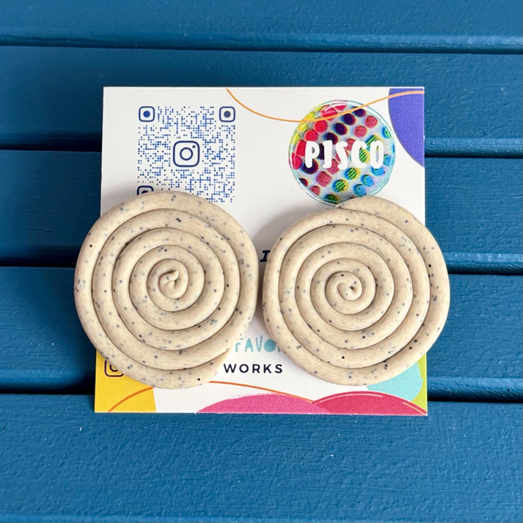 Mother Earth Pachamama Studs - Savannah