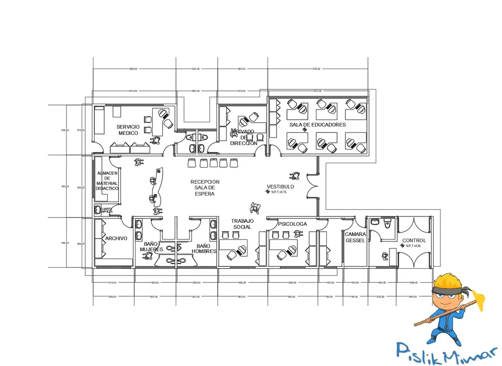 Anaokulu - Proje Kompleksi (AutoCAD - DWG İndir)