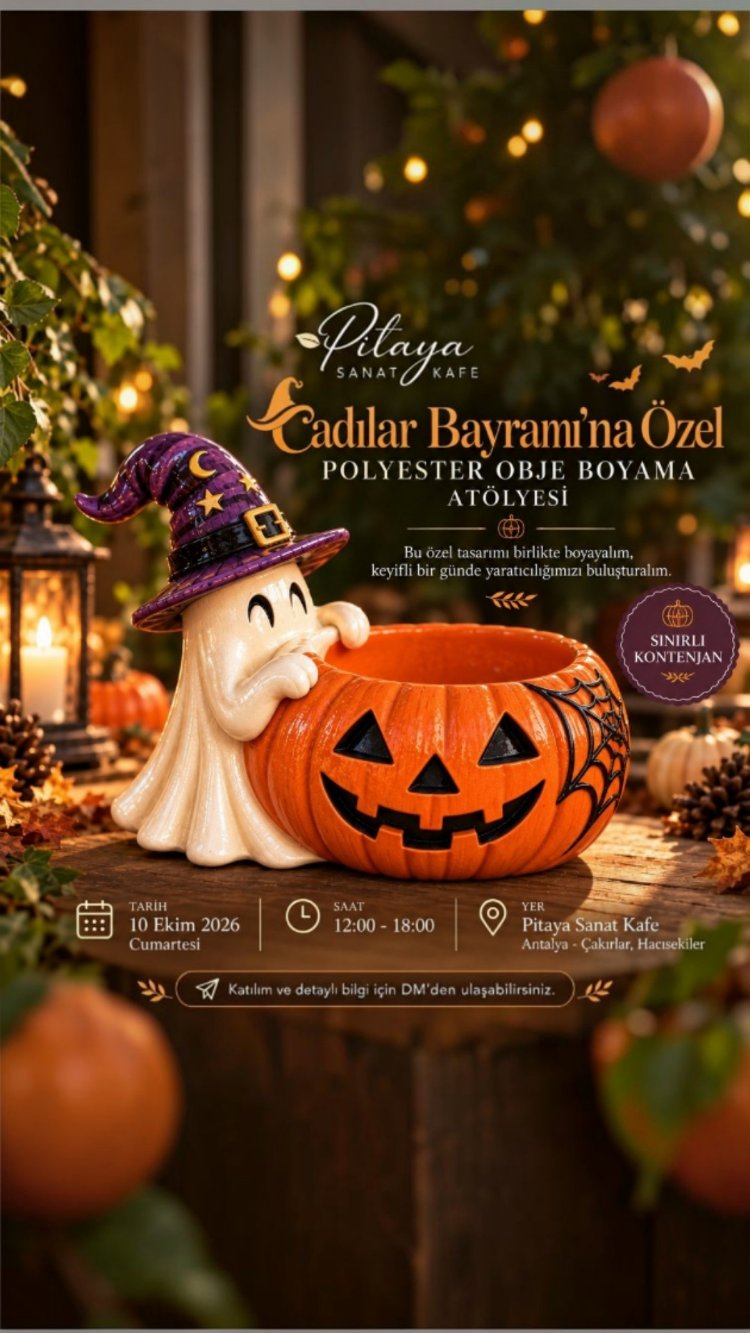 Polyester Obje Boyama Etkinliği Katılım Bileti